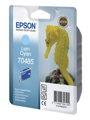 Ink Cartridge, T0485, 1pcs, 400 Sheets, Light Cyan