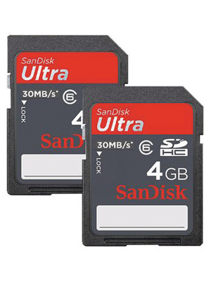 Ultra SDHC Card 2-Pack 4 GB