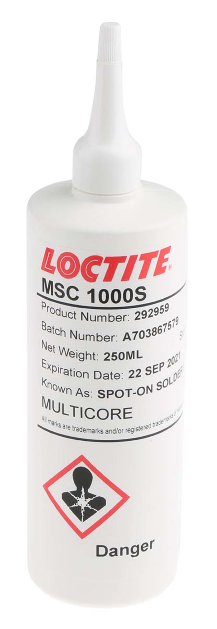 Multicore 292959 Lehim Maskesi, Kurşunsuz, 250ml