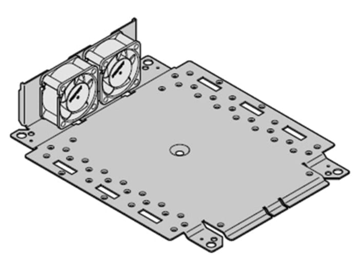 nVent SCHROFF Steel for Use with Interscale M Electronic Case, 217.45 x 303.85 x 85.6mm