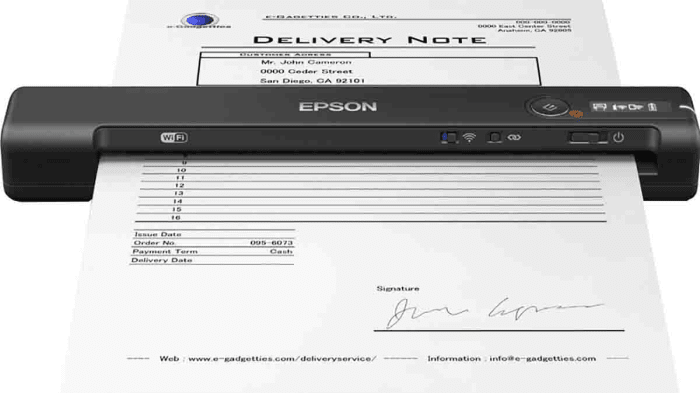 Epson ES-60W Scanner