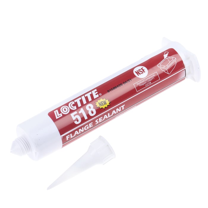 Loctite 518 Kırmızı Boru ve Dişli Sızdırmazlık Ürünleri, Jel 65 ml Şırınga, Derz Dolgu Uygulamaları İçin