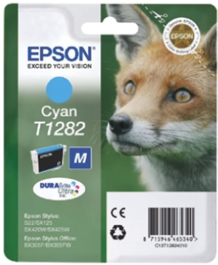 Epson T1282 Mürekkep Kartuşu, Cyan