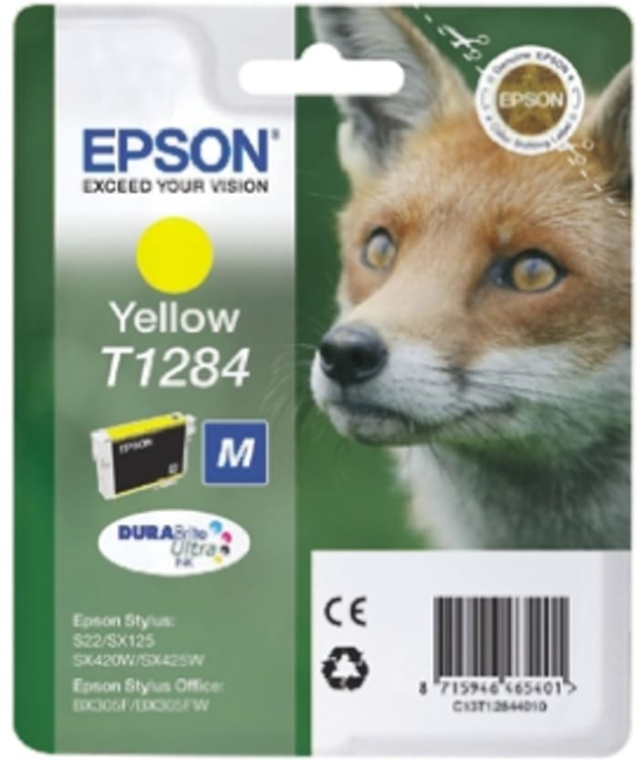 Epson T1284 Mürekkep Kartuşu, Sarı