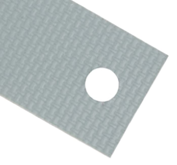 Bergquist Self-Adhesive Thermal Interface Pad, 0.178mm Thick, 0.9W/m·K, Fibreglass, 25.4 x 19.05mm