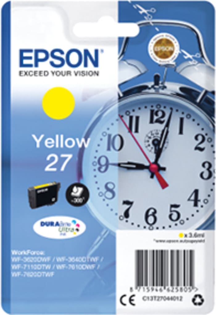 Epson C13T27044012 Yellow Ink Cartridge