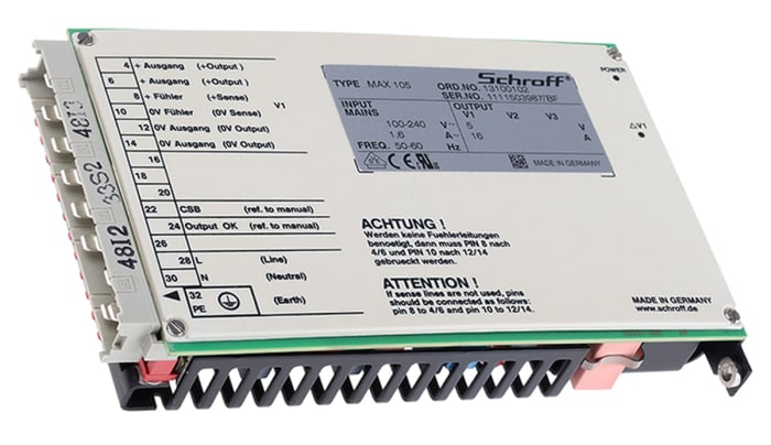 nVent-Schroff 13100102 Rack Montaj Güç Kaynağı