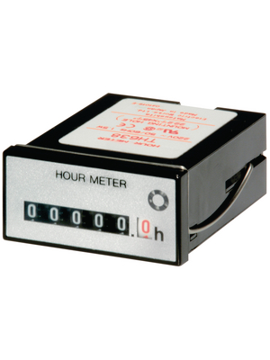 Operating Hour Counter, Analogue, 6 Digits, 22.2 x 45mm