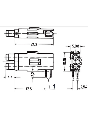 Double make-break Socket