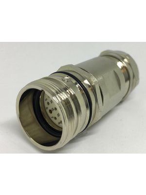 Coupling connector,, M23, Poles - 19