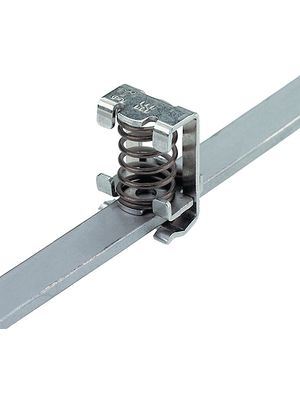 Clamping Yoke For Shield Terminal, Silver, 64 x 32mm