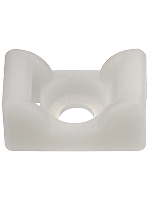 Cable Tie Mount 8mm Natural Polyamide 6.6