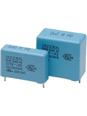 X2 Capacitor, 47nF, 275VAC, 760VDC, 20%