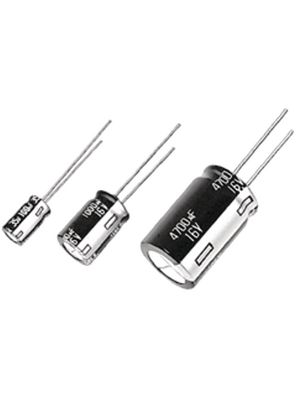 Radial Electrolytic Capacitor, 3.3uF, 3.3uA, 100V, 31mA