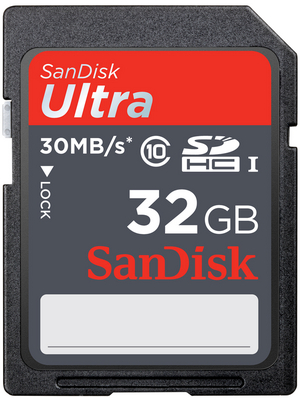 Ultra SDHC card 32 GB