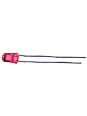 LED 627nm Red 3 mm T-1