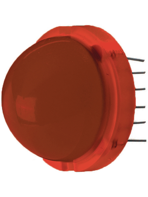 LED 660nm Red 20 mm Radial