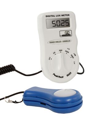 Digital Lux meter, 200 ... 50000lx