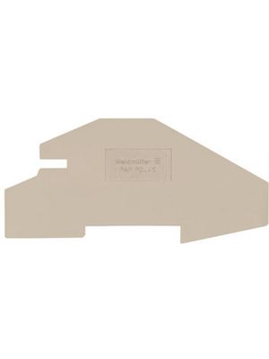 End Plate, Dark Beige, 30.2 x 97.5mm