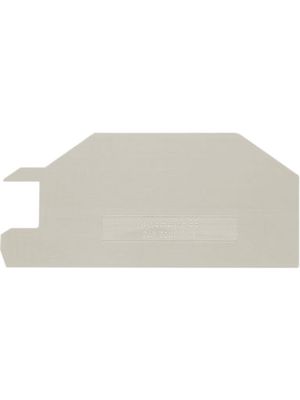 End plate, Dark Beige, 41.64 x 64.35mm