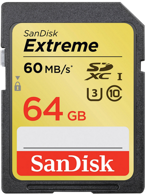 Extreme SDXC 64 GB