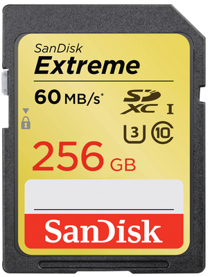 Extreme SDXC 256 GB