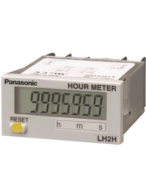 Hour Meter LCD, 7 Digits, 22.2 x 45mm