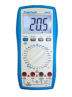 Digital Multimeter, 600V, 10MHz, 2GOhm