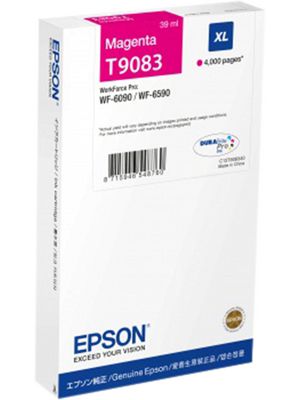 Ink Cartridge, T9083, 1pcs, 4000 Sheets, Magenta