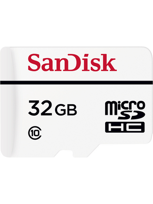 High Endurance microSDHC, 32GB, 20MB/s, 20MB/s