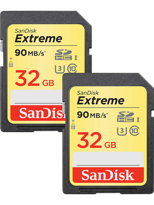 Extreme SDHC 2-pack 2x 32 GB