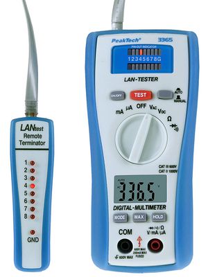 Digital Multimeter, 600V, 20MOhm