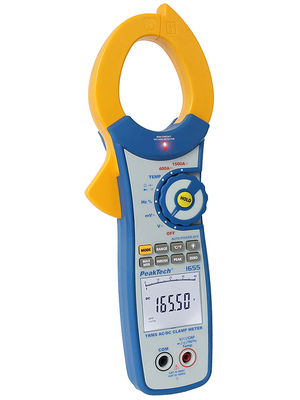 Current Clamp Meter, TRMS, 40MOhm, 40MHz, LCD