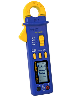 Current Clamp Meter, TRMS, 40MOhm, LCD