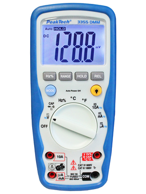 Digital Multimeter, 1kV, 10MHz, 40MOhm