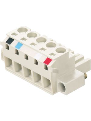 PCB Pluggable Terminal Block, Straight, 5.08mm Pitch, 5 Poles