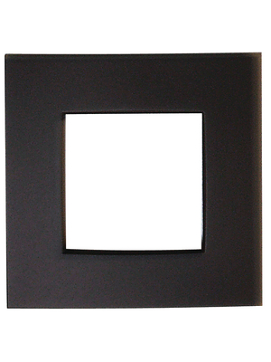 Cover frame, dark brown